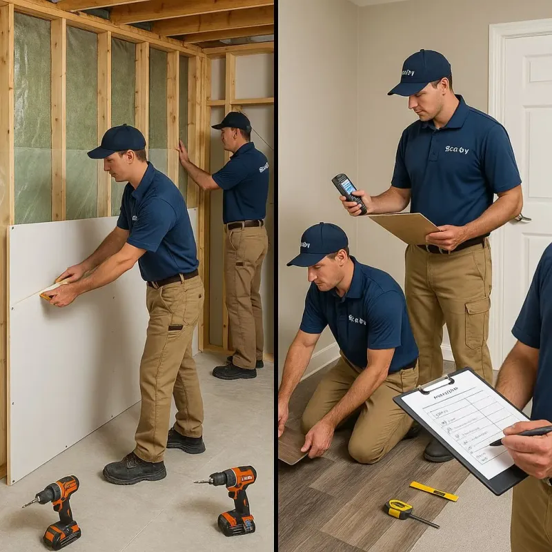 Repairs and Reconstruction process in Greenup, KY